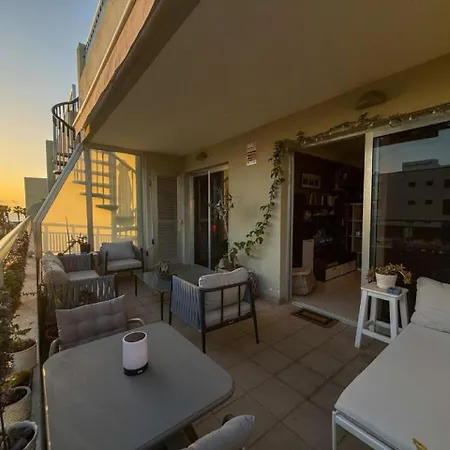 Stylish Mar With Sunny Terrace Bravo's House * Эль-Пальмар