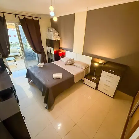 Daire Stylish Mar With Sunny Terrace Bravo's House Palm-mar